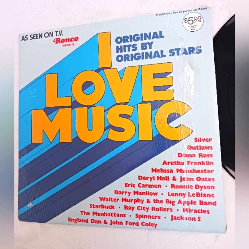 I Love Music Vinyl Record from RONCO